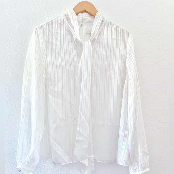 Ted Baker White Silk Blouse - Picture 3 of 13